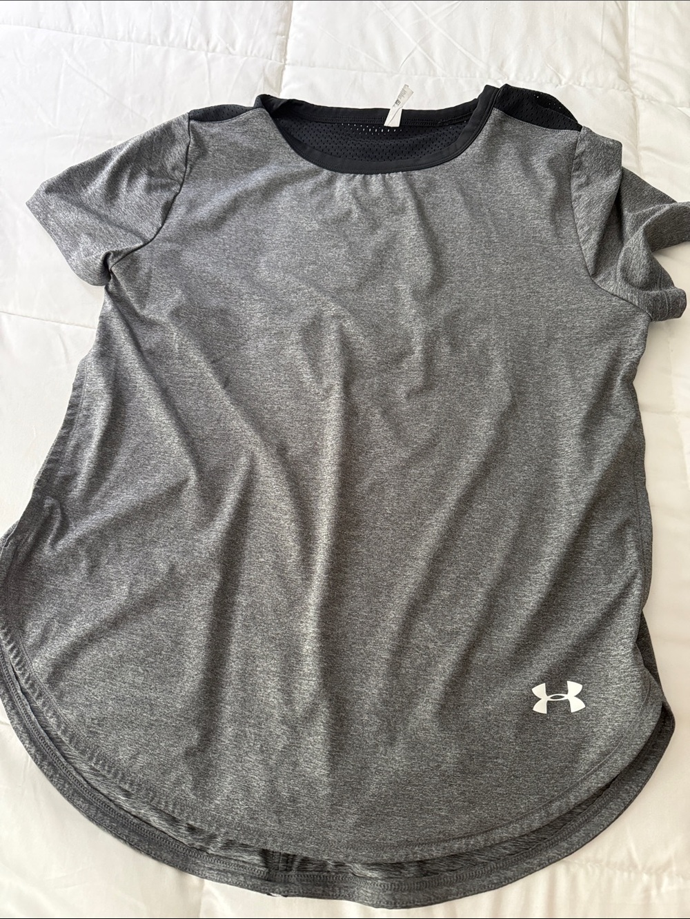 Under Armour Women’s Charcoal Gray Short Sleeve Active Tee